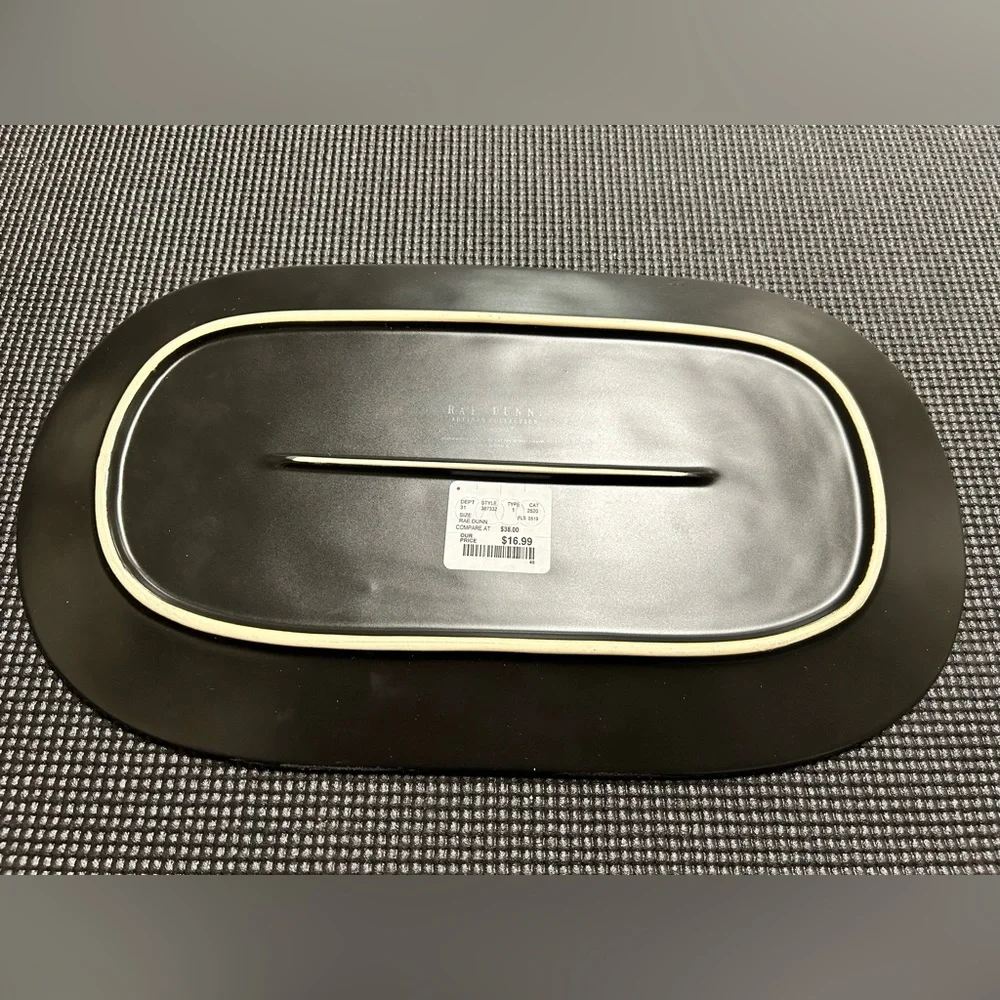 Brand New Rae Dunn “Dinner is Served” platter - Picture 2 of 2